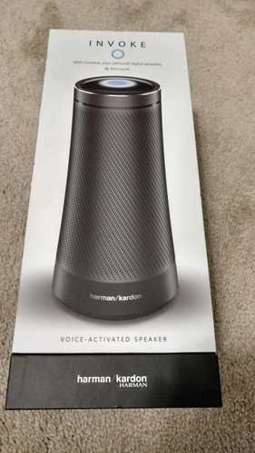 harman kardon invoke voice activated wireless home speaker with cortana